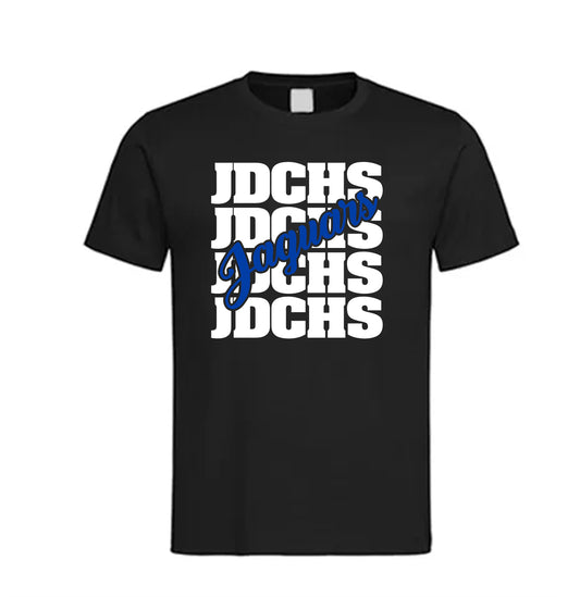 JDCHS JAG Repeat Ultra Cotton Short Sleeve T-shirt Black
