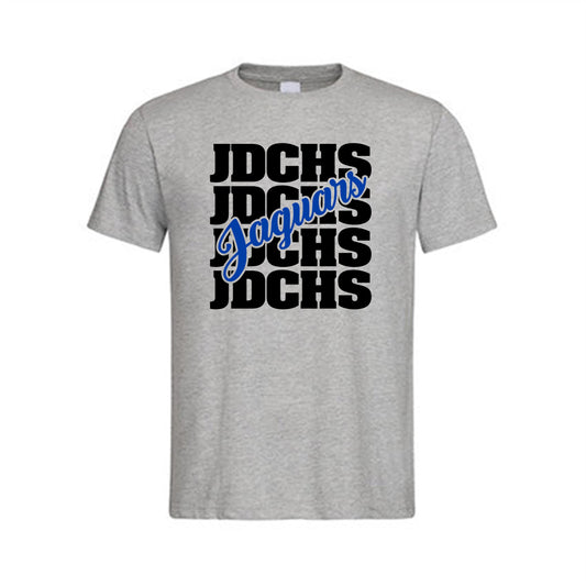 JDCHS JAG Repeat Ultra Cotton Short Sleeve T-shirt Gray