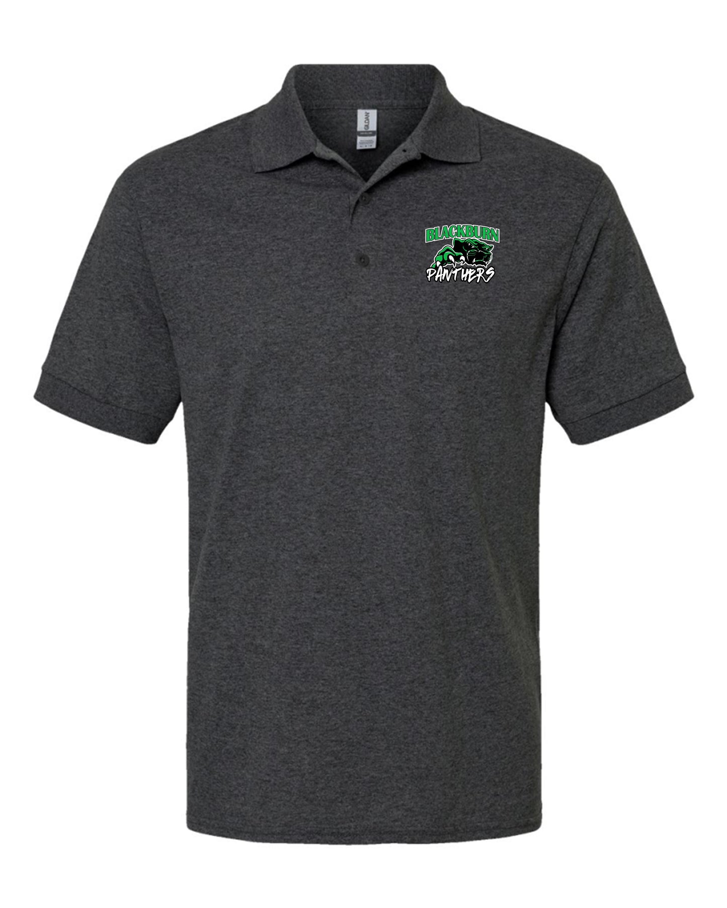 Panthers Dry Blend Polo Embroidery Left Chest Logo
